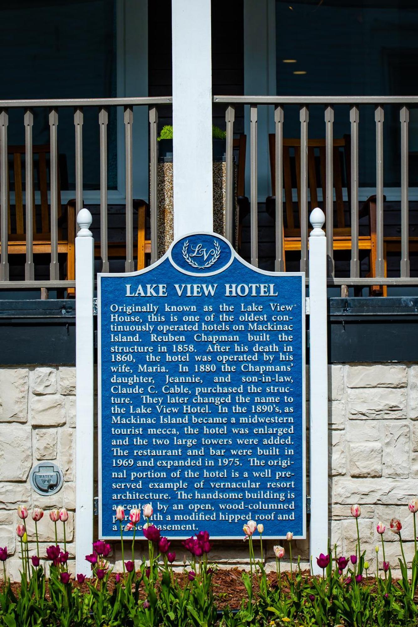 Lake View Hotel Mackinac Island Esterno foto